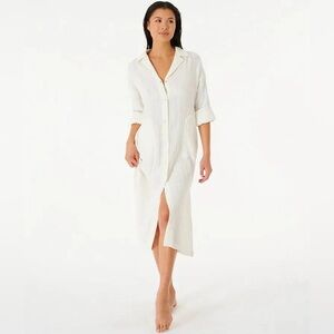 Rip Curl Womens Norah Shirt Dress/Coverup NWT